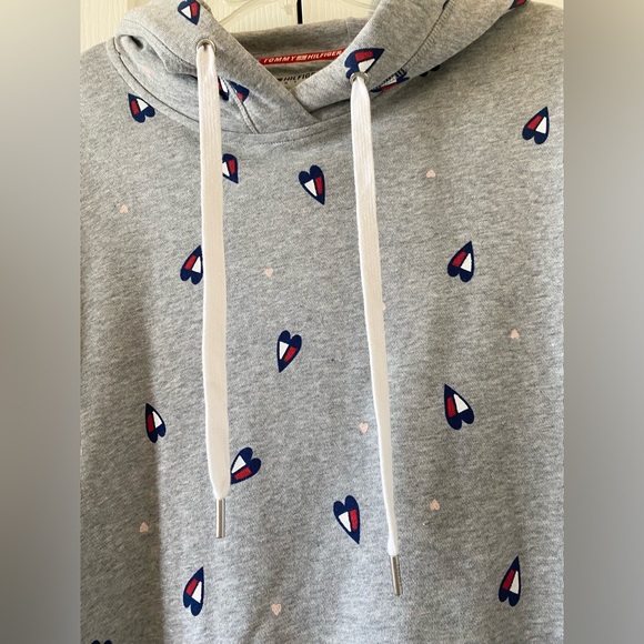 Women’s TOMMY HILFIGER SPORT Hoodie - Gray - Picture 2 of 7